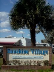 Sunshine Village Sign